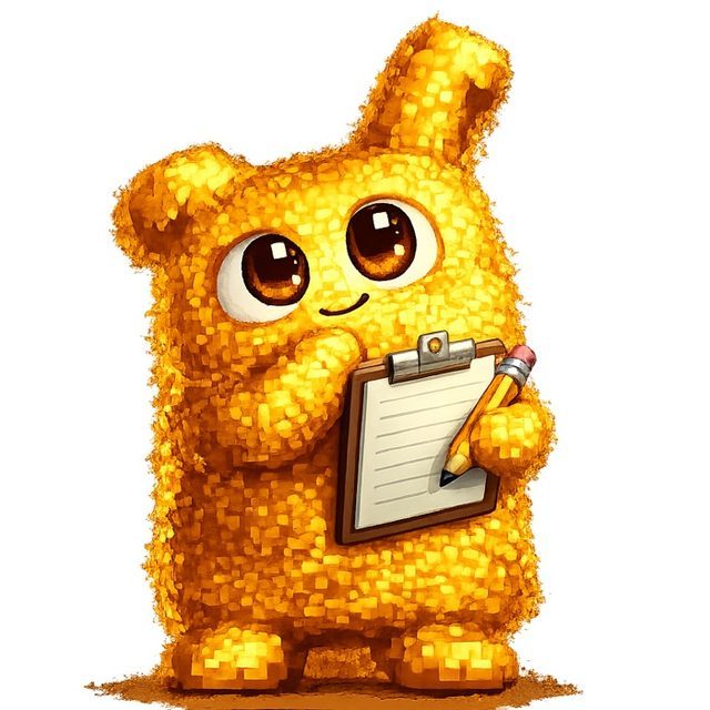 Hani holding her quest clipboard